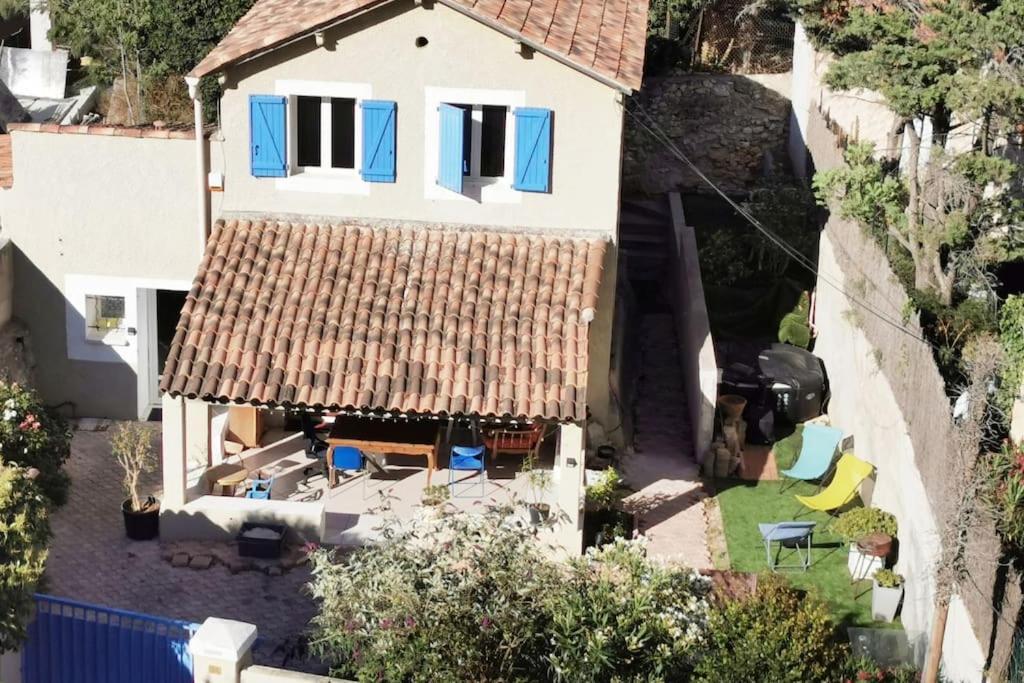 Villa Sidonie : Jardin+Jacuzzi En Ete, Plage A 17Min A Pied Marseilles Exterior foto